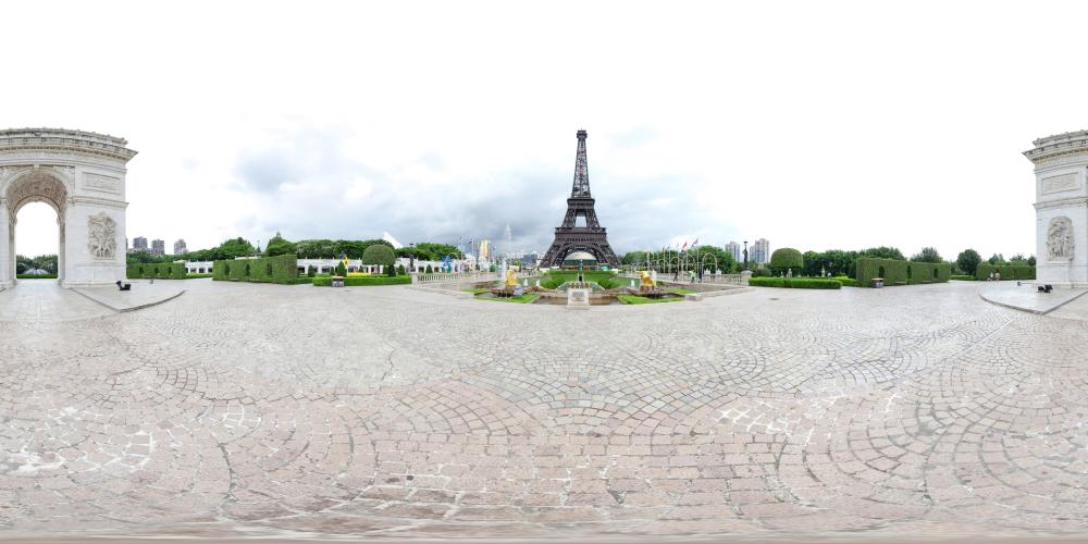 动景+法国巴黎埃菲尔铁塔