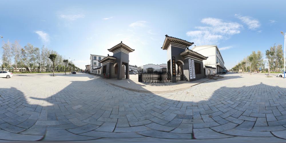 动景+奇石文化市场大门